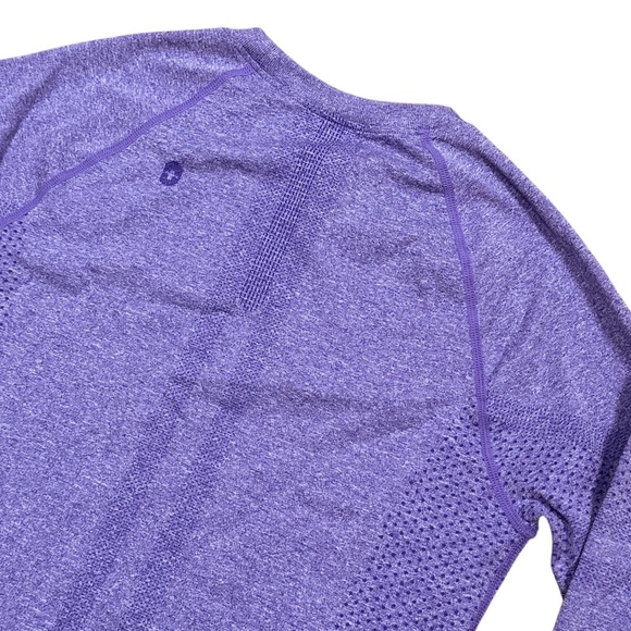 FIGS Salta Seamless Under Scrub Underscrub Purple L/S T Shirt Womens Small - Picture 4 of 8
